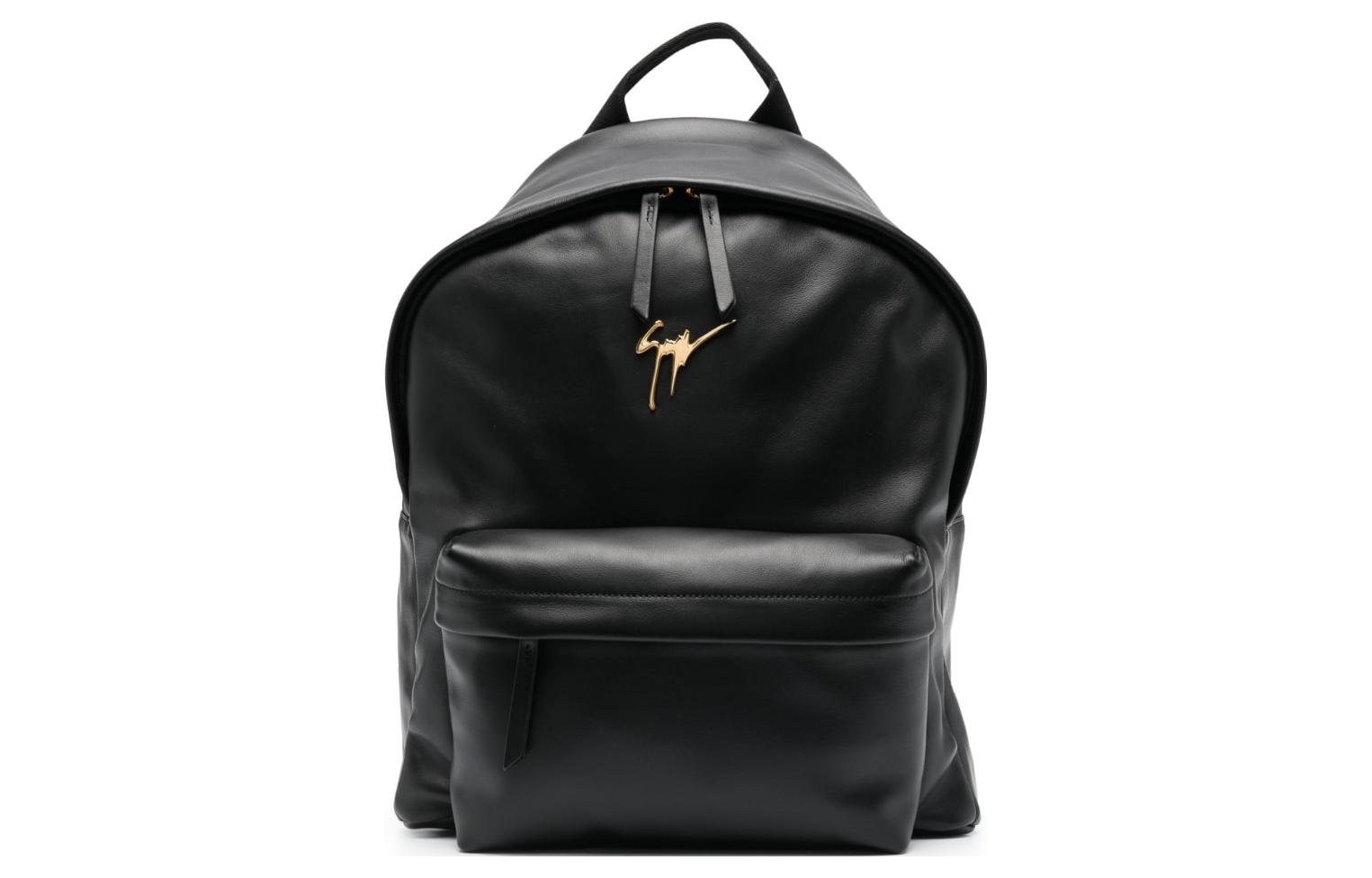 

Giuseppe Zanotti Кожаный рюкзак мужской черный
