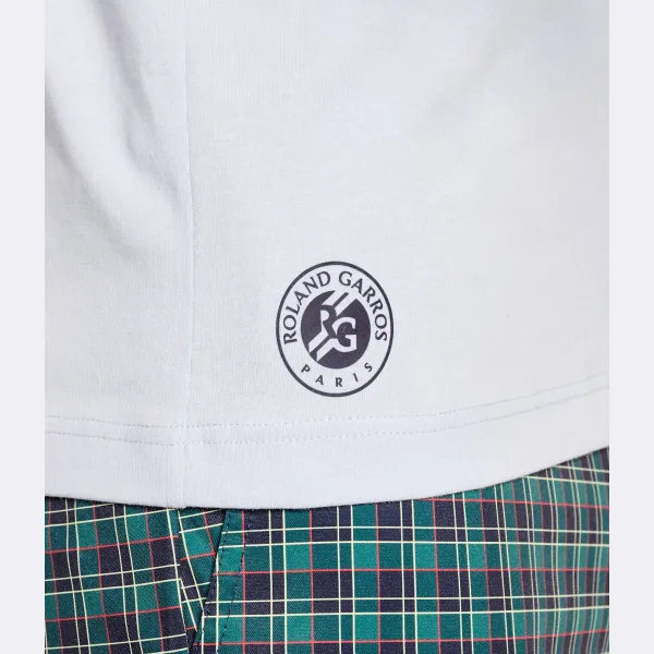 Футболка стандартного кроя Lacoste x roland garros edition Lacoste, синий — фото 4