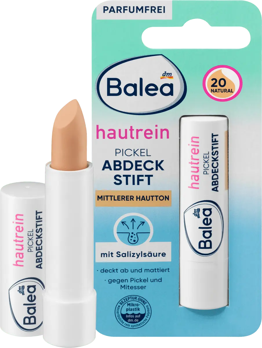 

Консилер Skin Clean Pimple 20 Medium Skin Tone 4,5 г Balea