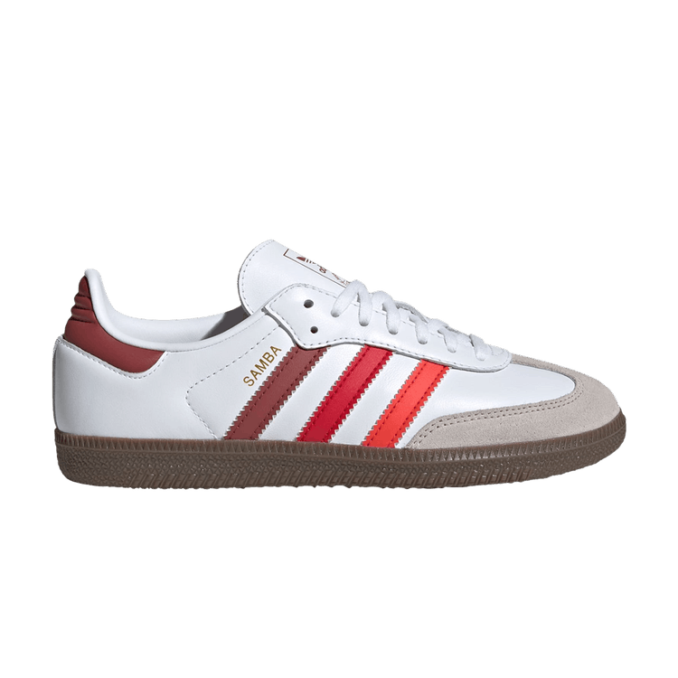 

Кроссовки Samba OG J 'White Scarlet Gradient', белый