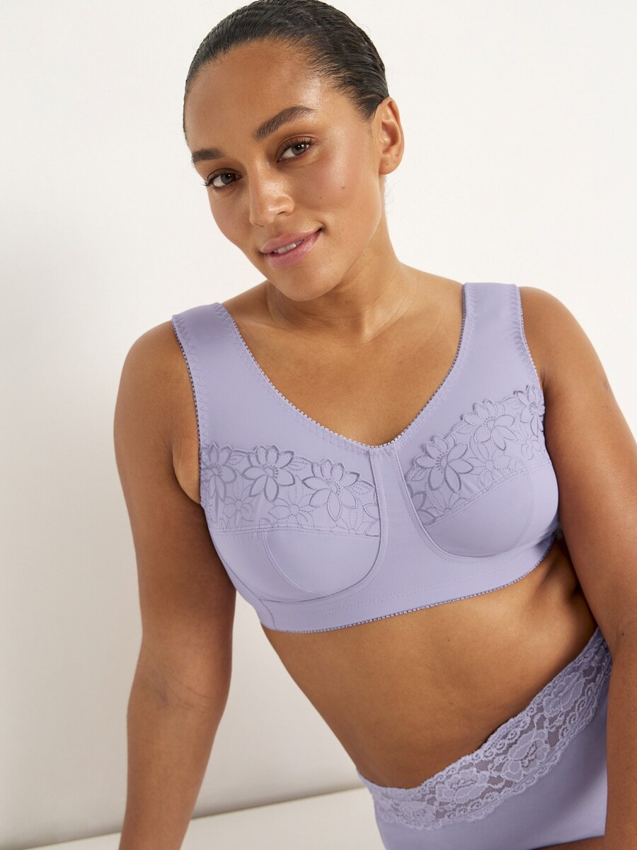 

Бюстгальтер Cellbes of Sweden, фиолетовый/белый