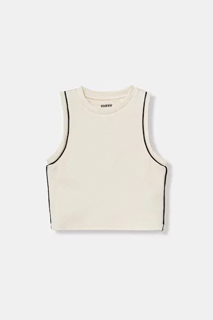 Топ без рукавов Guess, бежевый