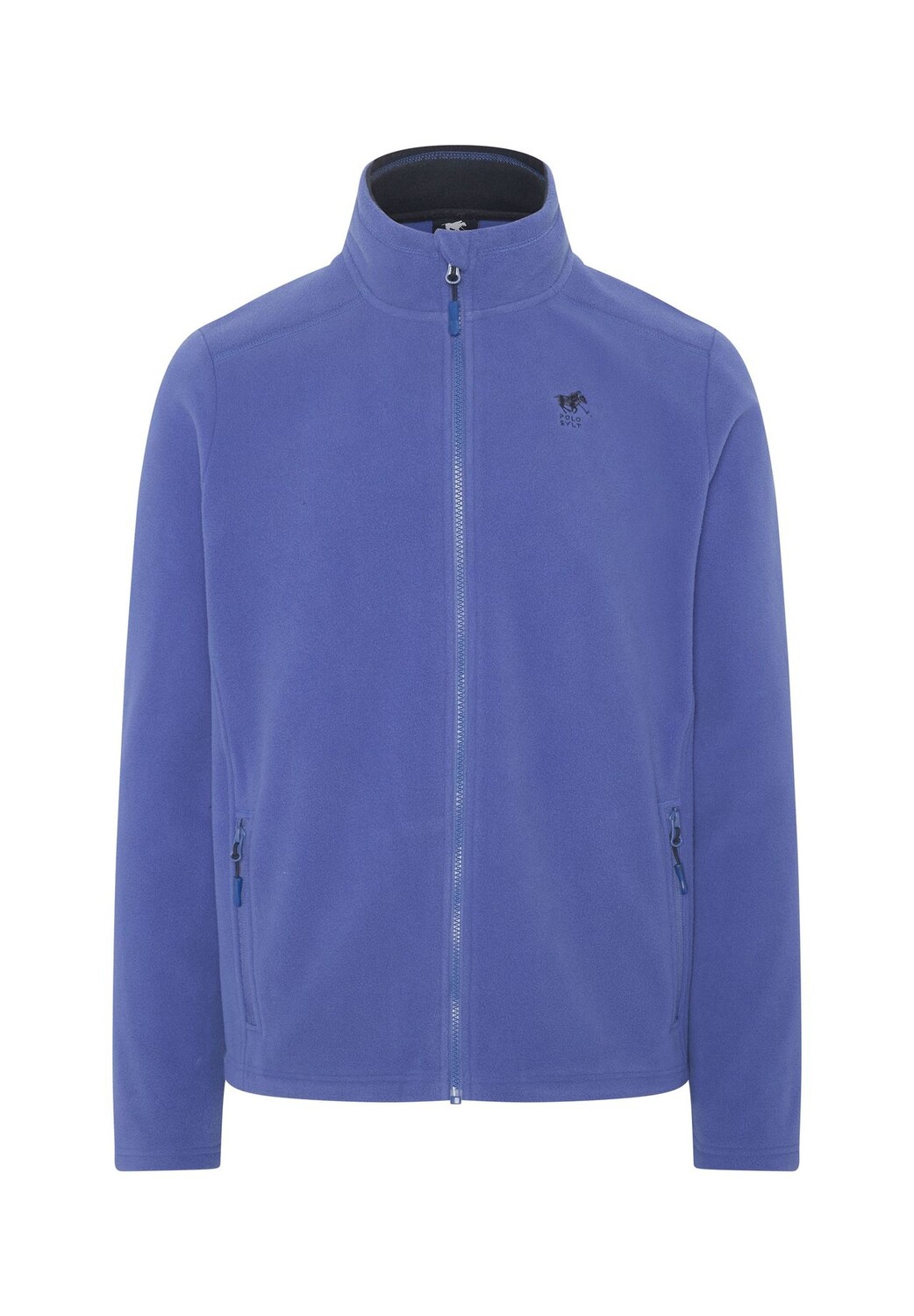 

Флисовая куртка с вышивкой этикеток POLO SYLT, цвет Dazzling Blue