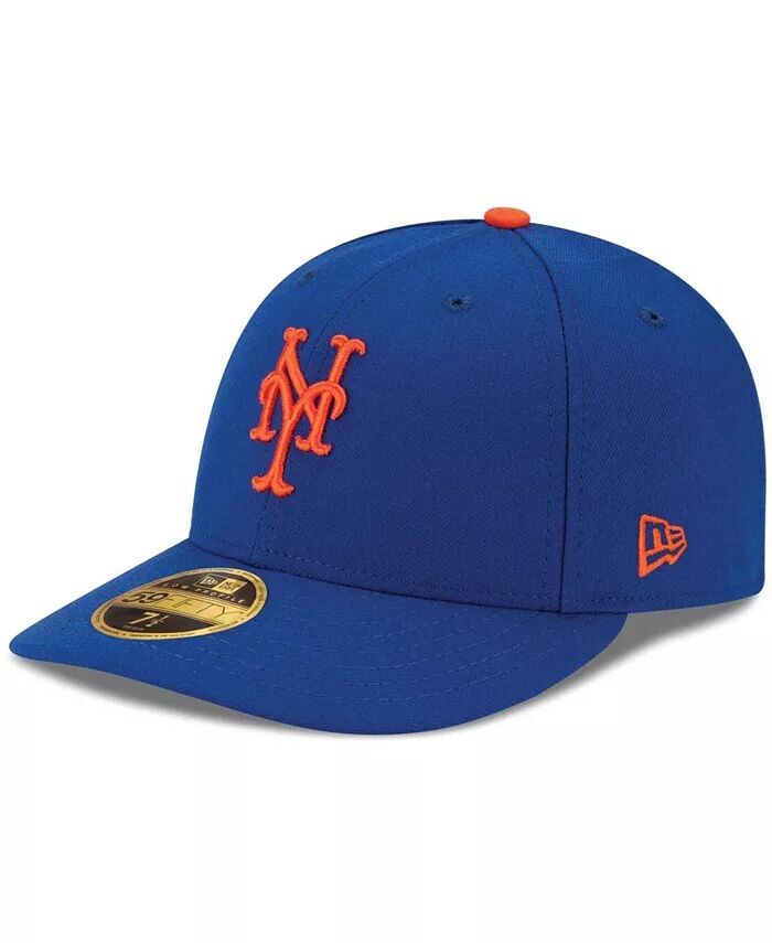 

Мужская низкопрофильная кепка New York Mets Authentic Collection для игры на поле 59FIFTY New Era, синий