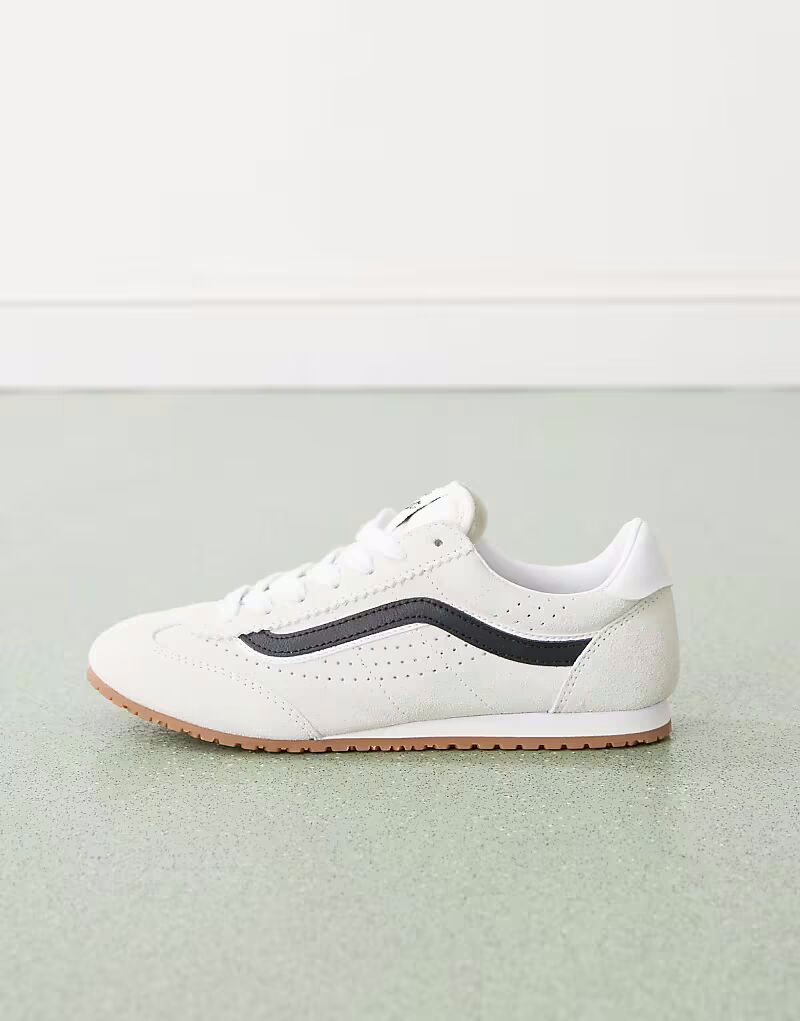 Кроссовки Vans Super Lowpro из замши Terrace в цвете Off-White — фото 2
