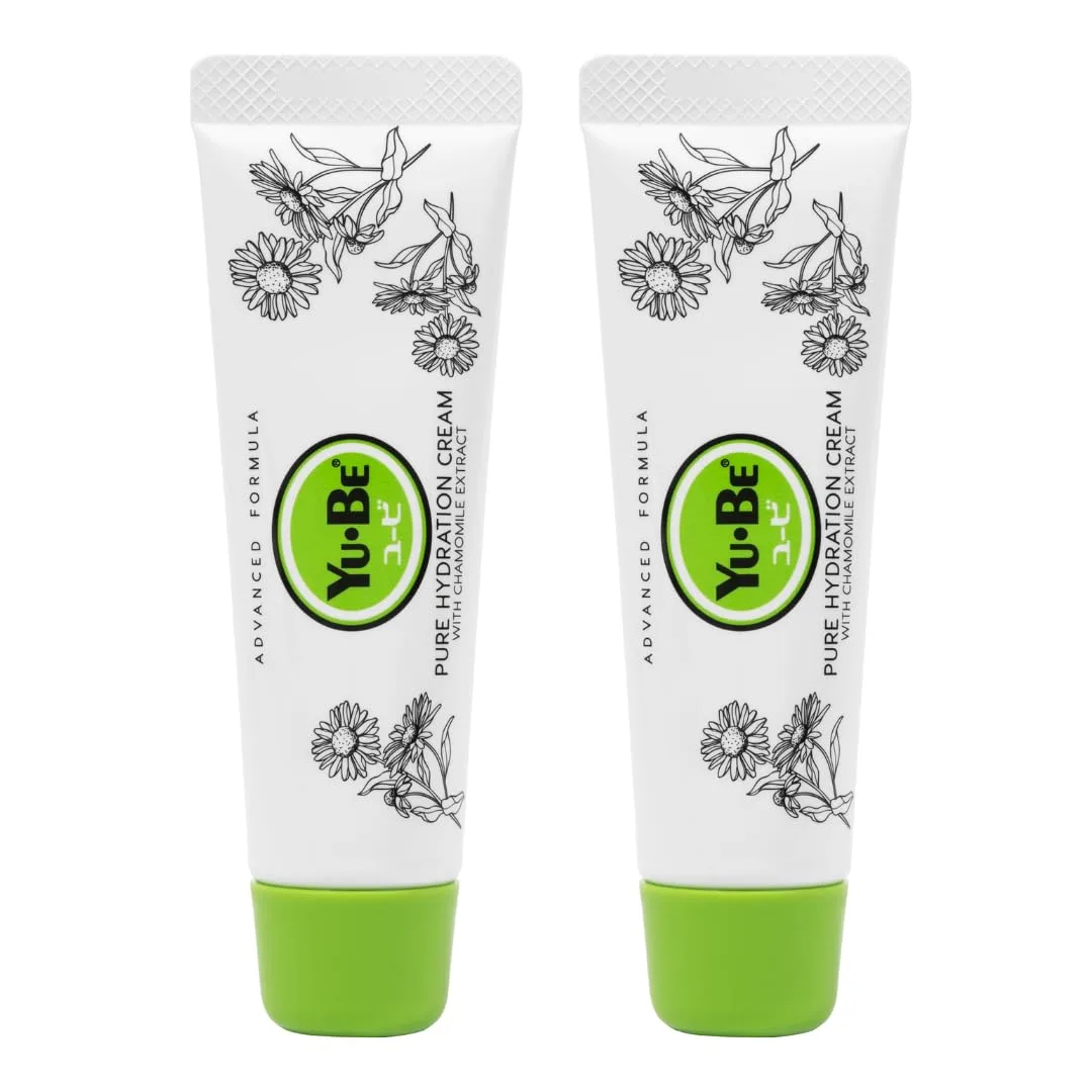 Yu-Be Advanced Formula Pure Hydration Cream Duo - увлажняющий крем без отдушек и масел для чувствительной кожи лица, тела и рук