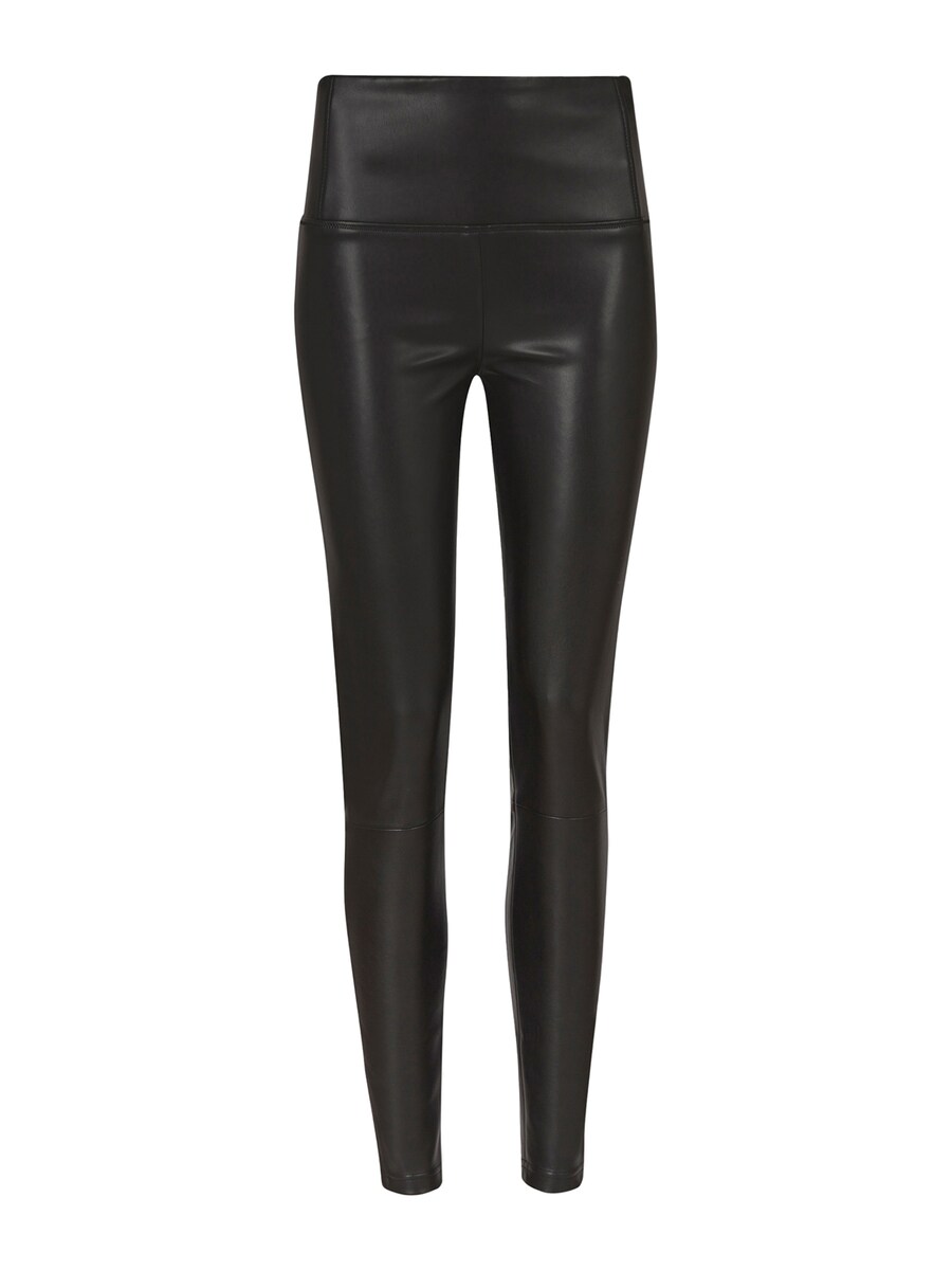 

Кожаные штаны AllSaints Skinny Leggings CORA, черный