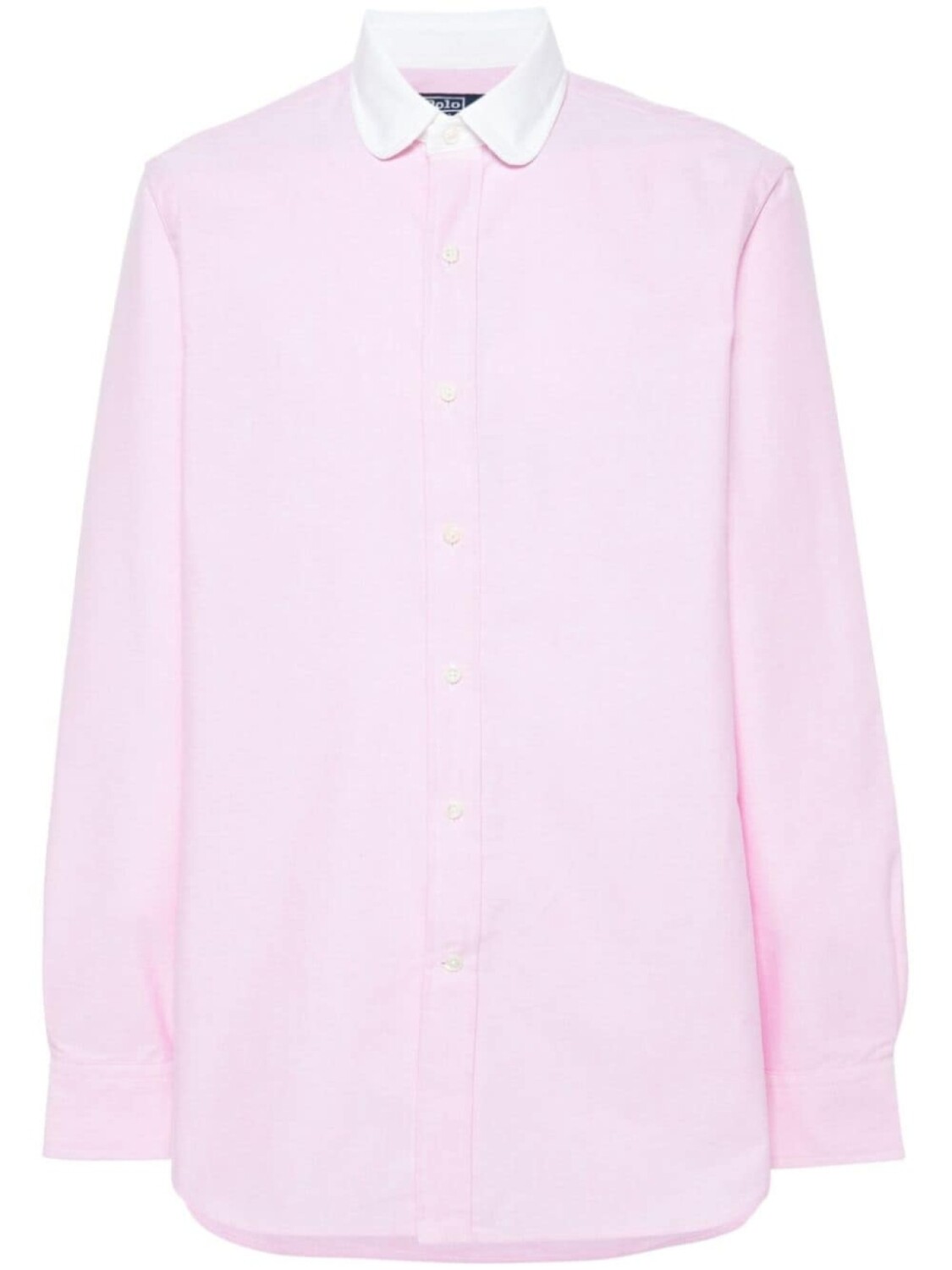 

Polo Ralph Lauren рубашка Polo Pony с контрастным воротником, розовый