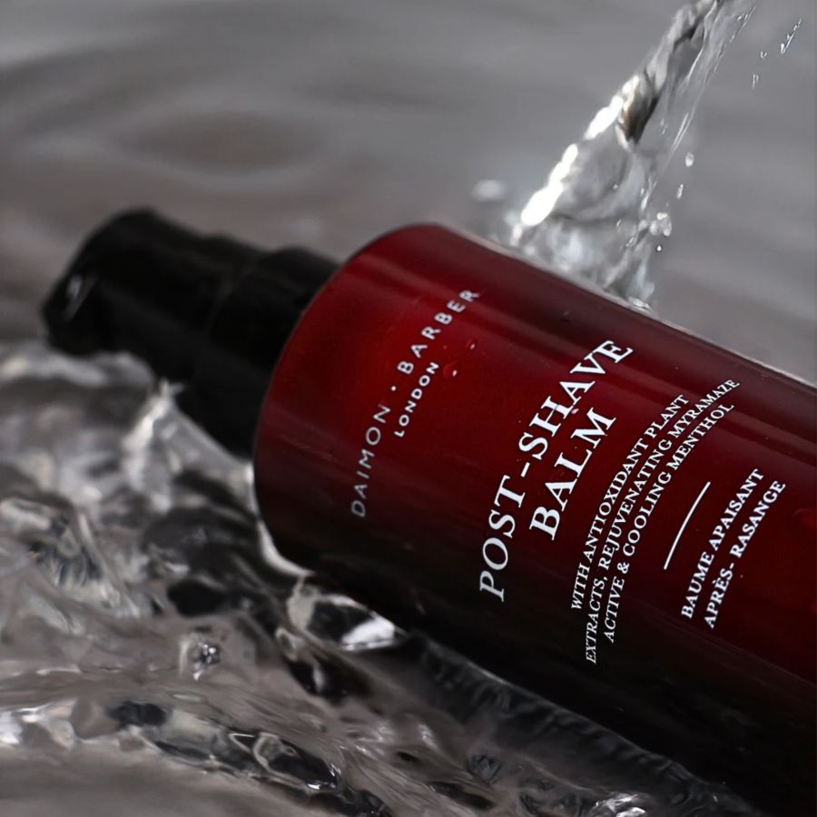 Бальзам после бритья Daimon Barber, темно-красный — фото 4