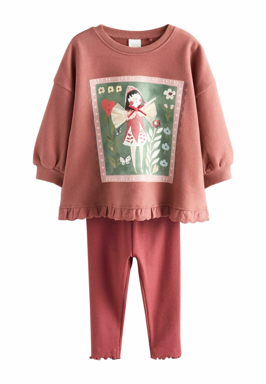 

Толстовка Next FRILL HEM SET , Burgundy Red Fairy/Red