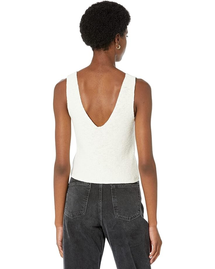 

Свитер Madewell Parkwood Sweater Tank, цвет Bright Ivory