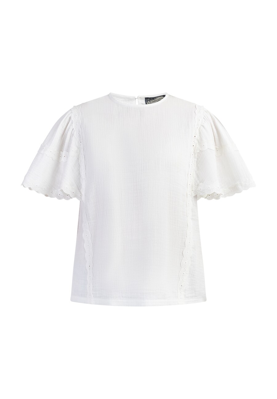 

Кружевная блузка DreiMaster Vintage Blouse, белый