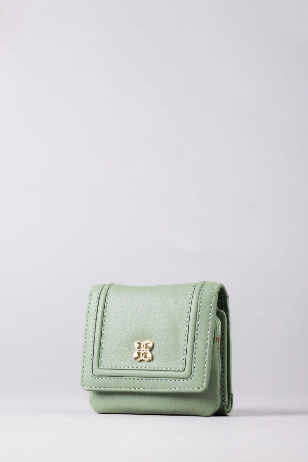 

Мини-Кошелек Icon с клапаном Lakeland Leather, зеленый