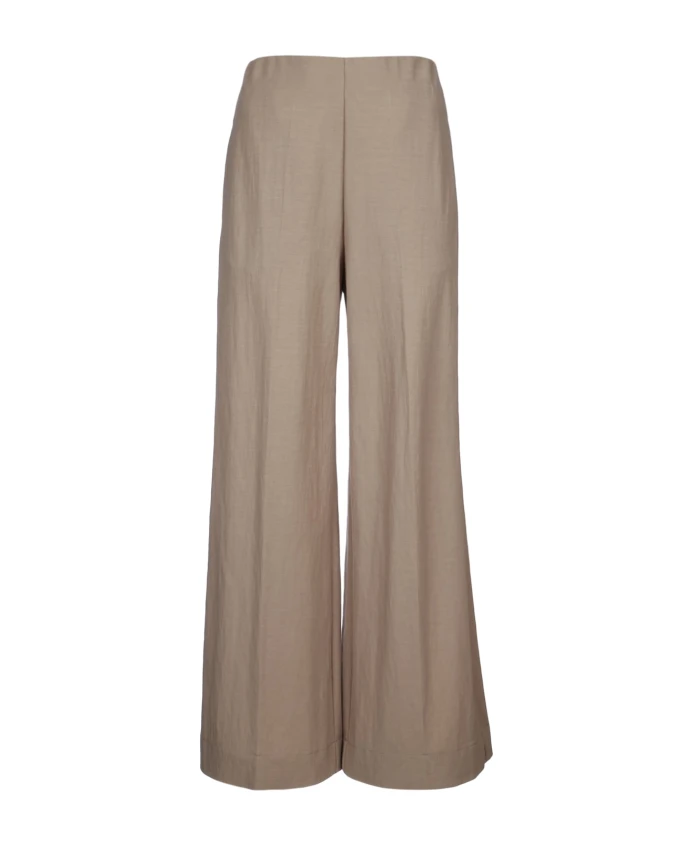 

Женские расклешенные брюки из вискозы Harris Wharf London, серый