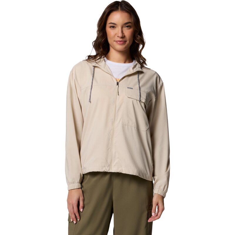 

Толстовка с капюшоном Skien Valley hooded ls shirt Columbia, серый