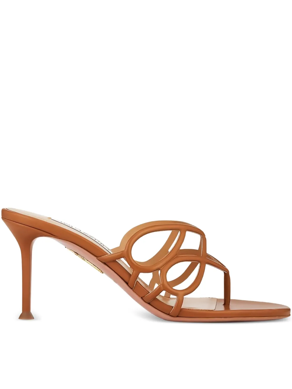 Босоножки Infinito м Aquazzura, коричневый