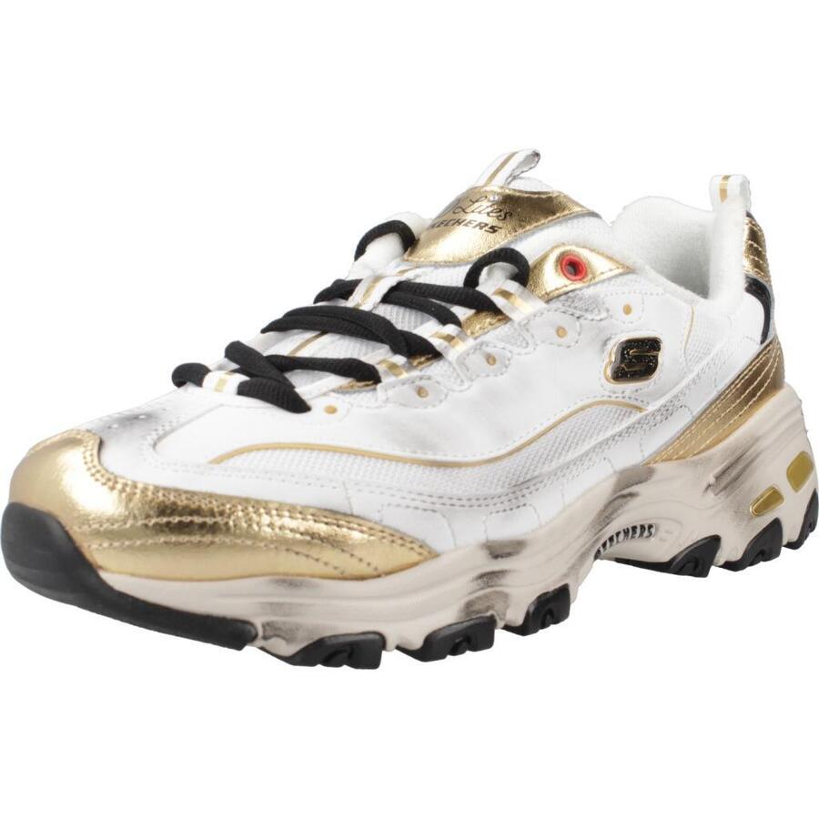 Кроссовки Skechers модель Dlites-vintage Visi цвет белый