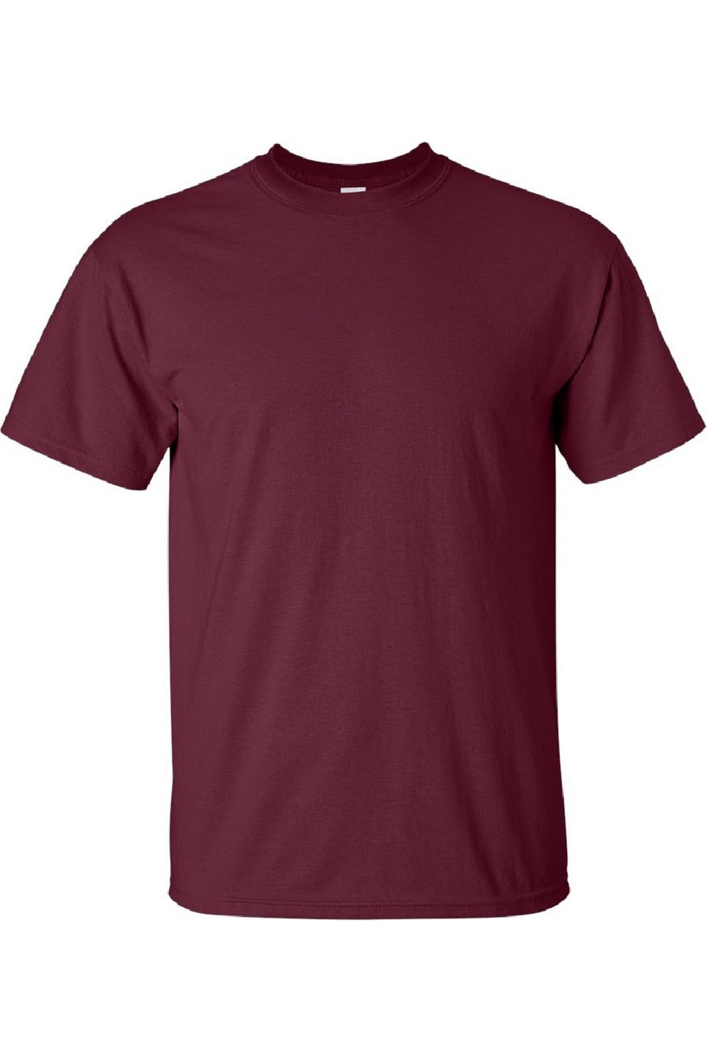 

Футболка Gildan Mens Ultra Cotton с коротким рукавом, бордовый