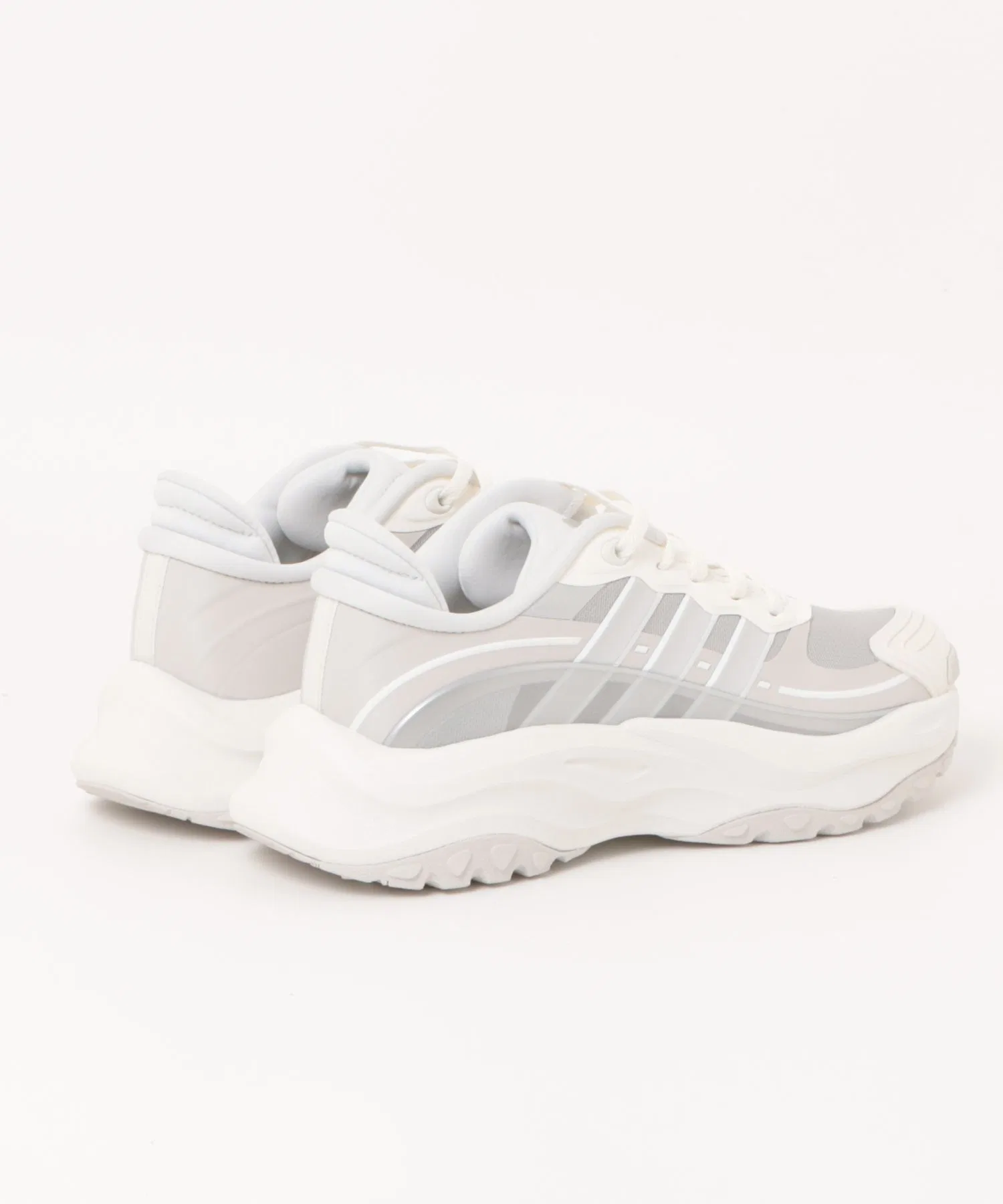 Мужские кроссовки adidas MAXXWAVY HALO серебристо-белые — фото 2