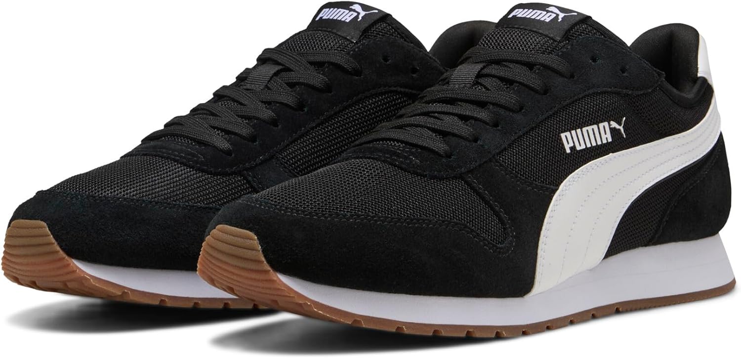 Мужские кроссовки Puma St Miler, белый/черный — фото 2