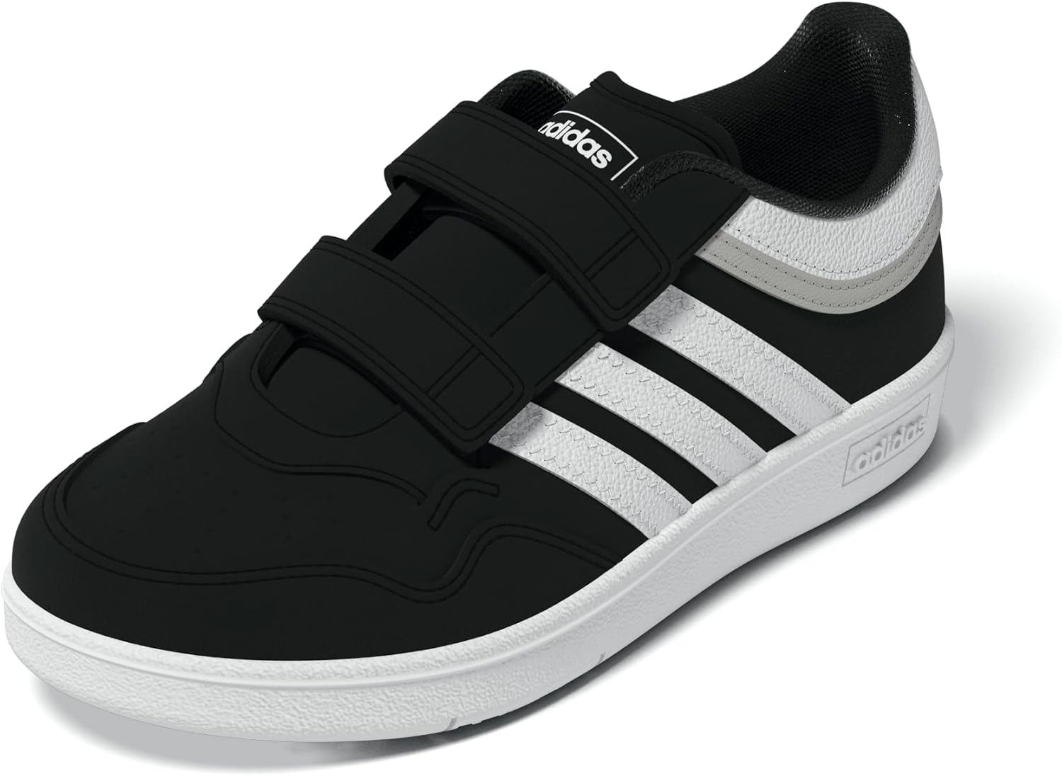 

Баскетбольные кроссовки Adidas Hoops 4.0 для детей и унисекс, белый/черный/серый