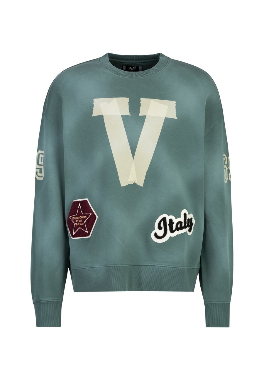 

Толстовка 19V69 Italia OMERO FADE, Ranger Green/Green