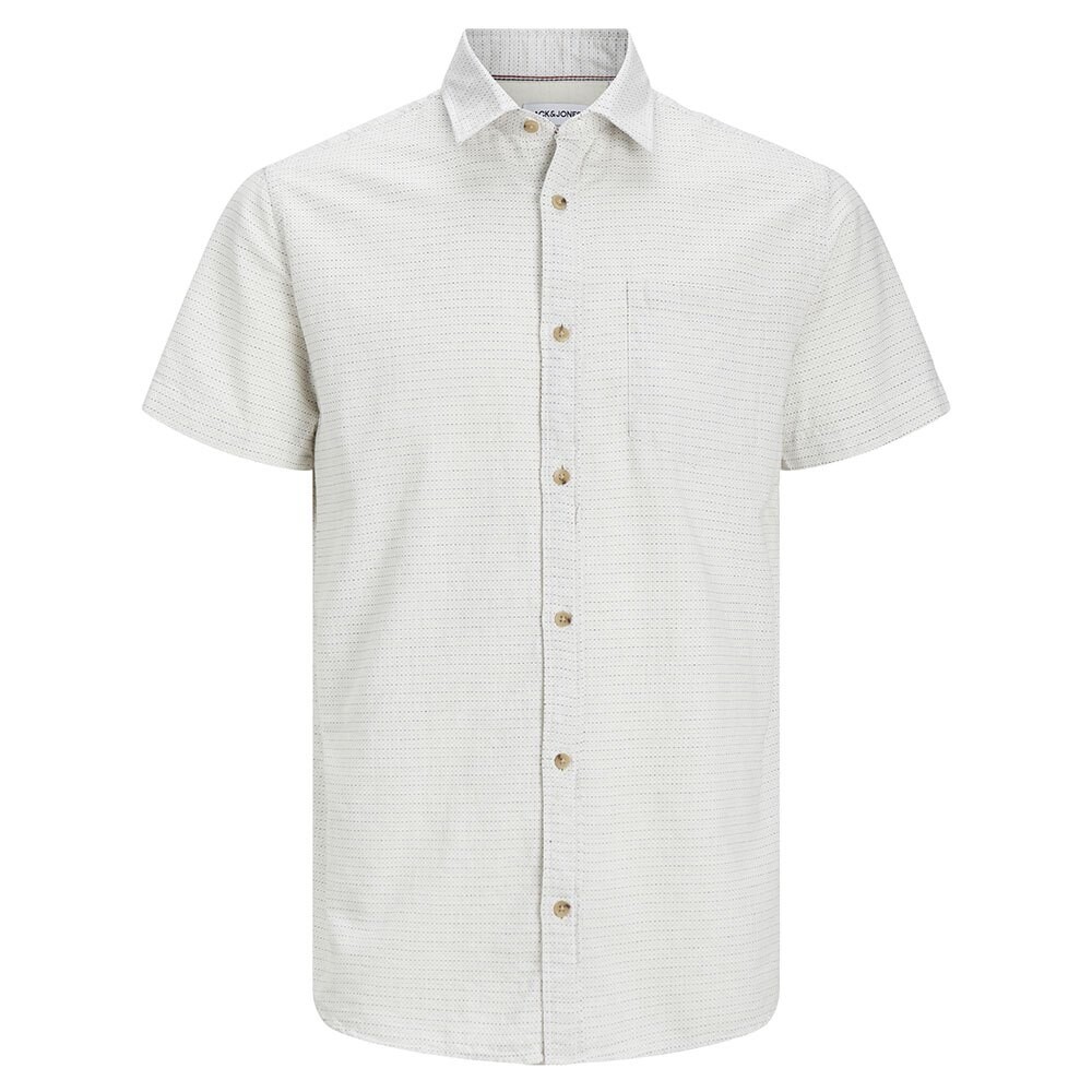 

Рубашка с коротким рукавом Jack & Jones Abel, бежевый