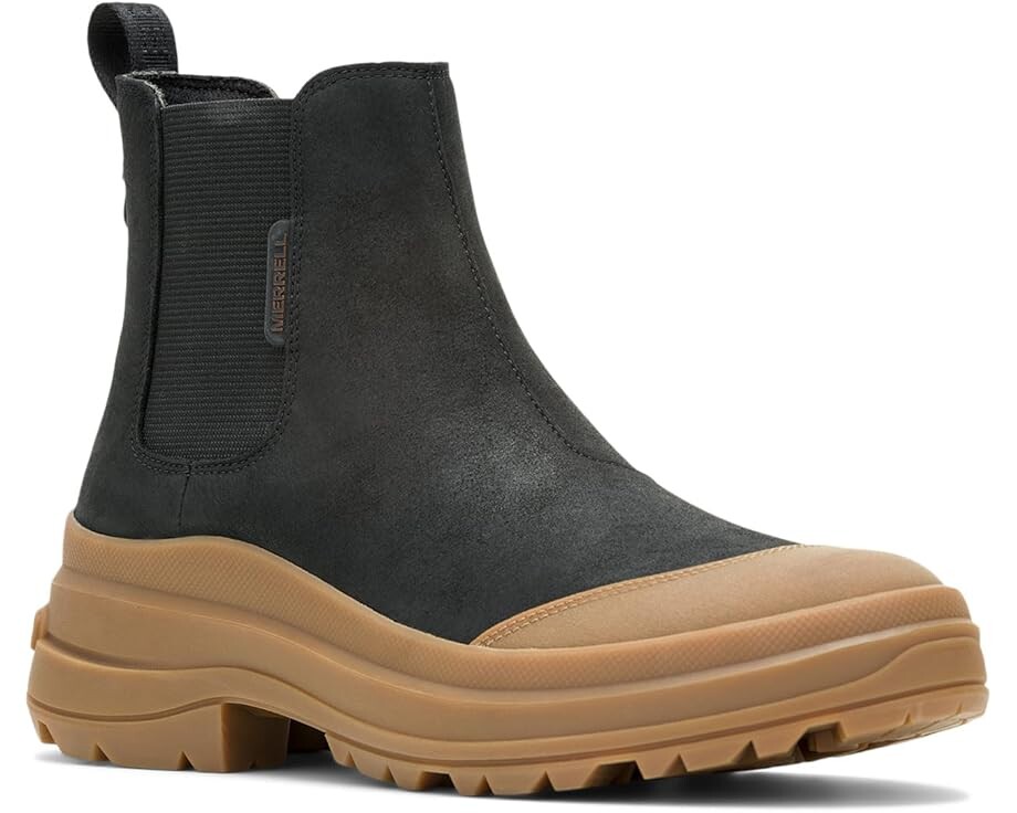 

Ботинки Merrell Harper Lace-Up Waterproof, цвет Black/Gum