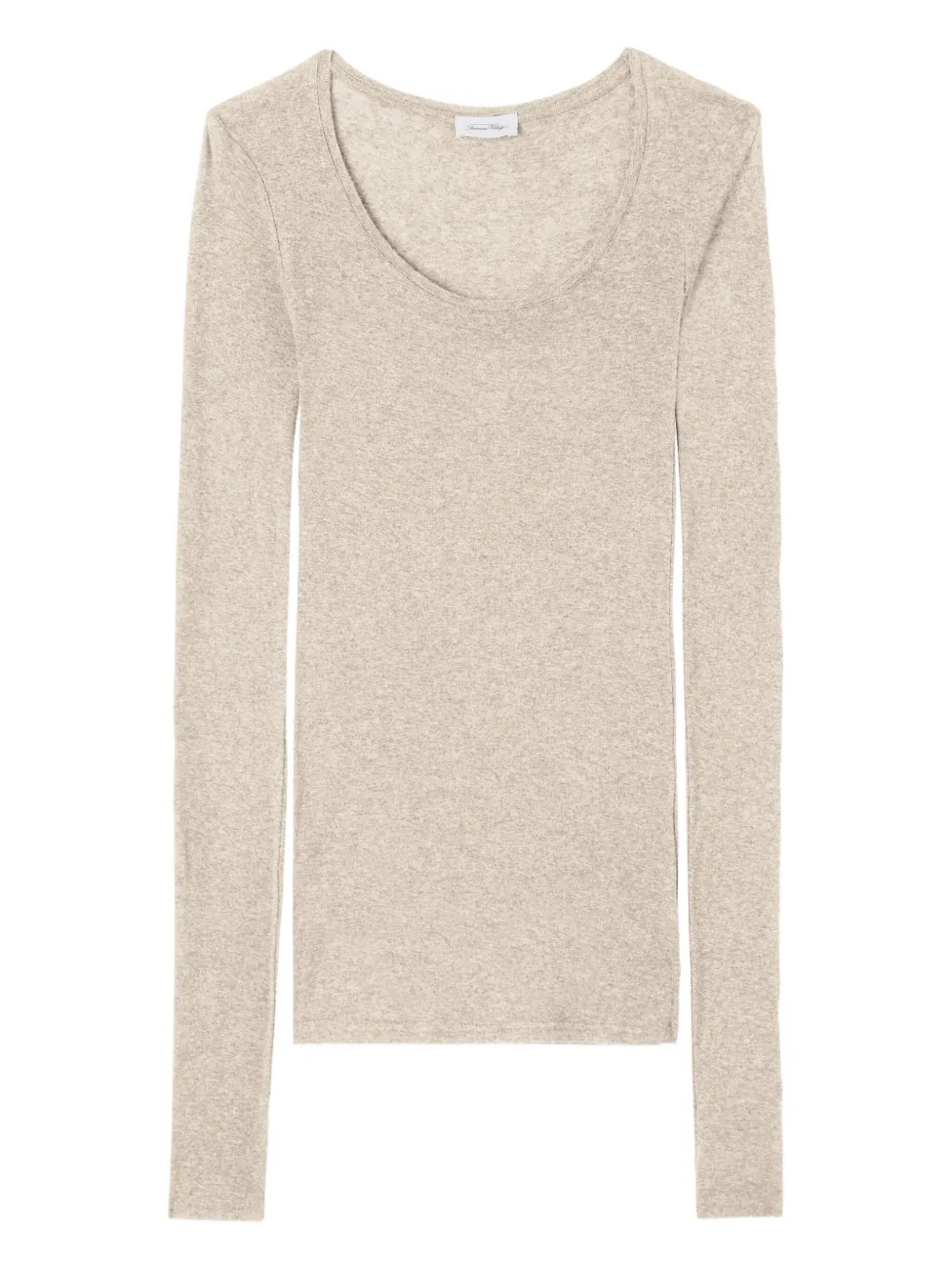 

Футболка massachusetts с длинными рукавами American Vintage, бежевый