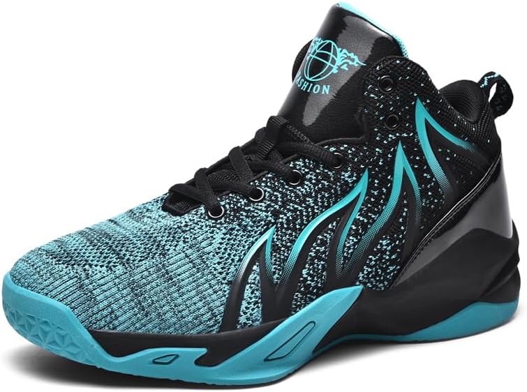 

Мужские баскетбольные кроссовки CJSPORX, дышащие, противоскользящие, модные спортивные, черный/синий