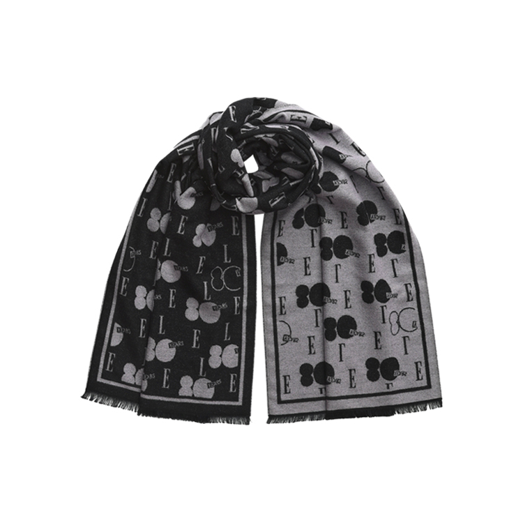 

Шаль Women's ELLE, черный фиолетовый