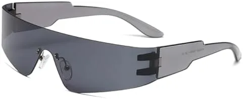 

Солнцезащитные очки 2027 года для женщин, солнцезащитные очки для мужчин, безрамочные очки, очки с защитой от УФ-излучения, очки-очки MTZJH, 1.black Black