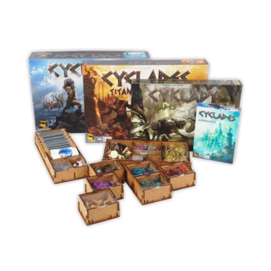 

Органайзер для Киклад, Board Game Organizers/Storage (E-Raptor)