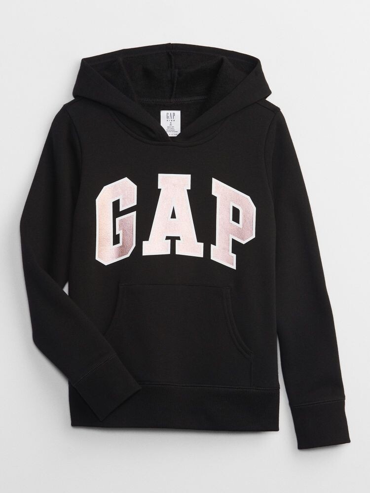 

Детская толстовка с логотипом Gap, черный