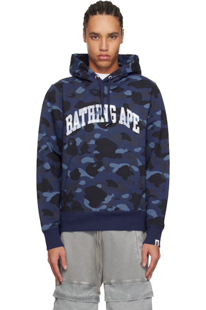 

Толстовка с капюшоном цвета морской волны BAPE
