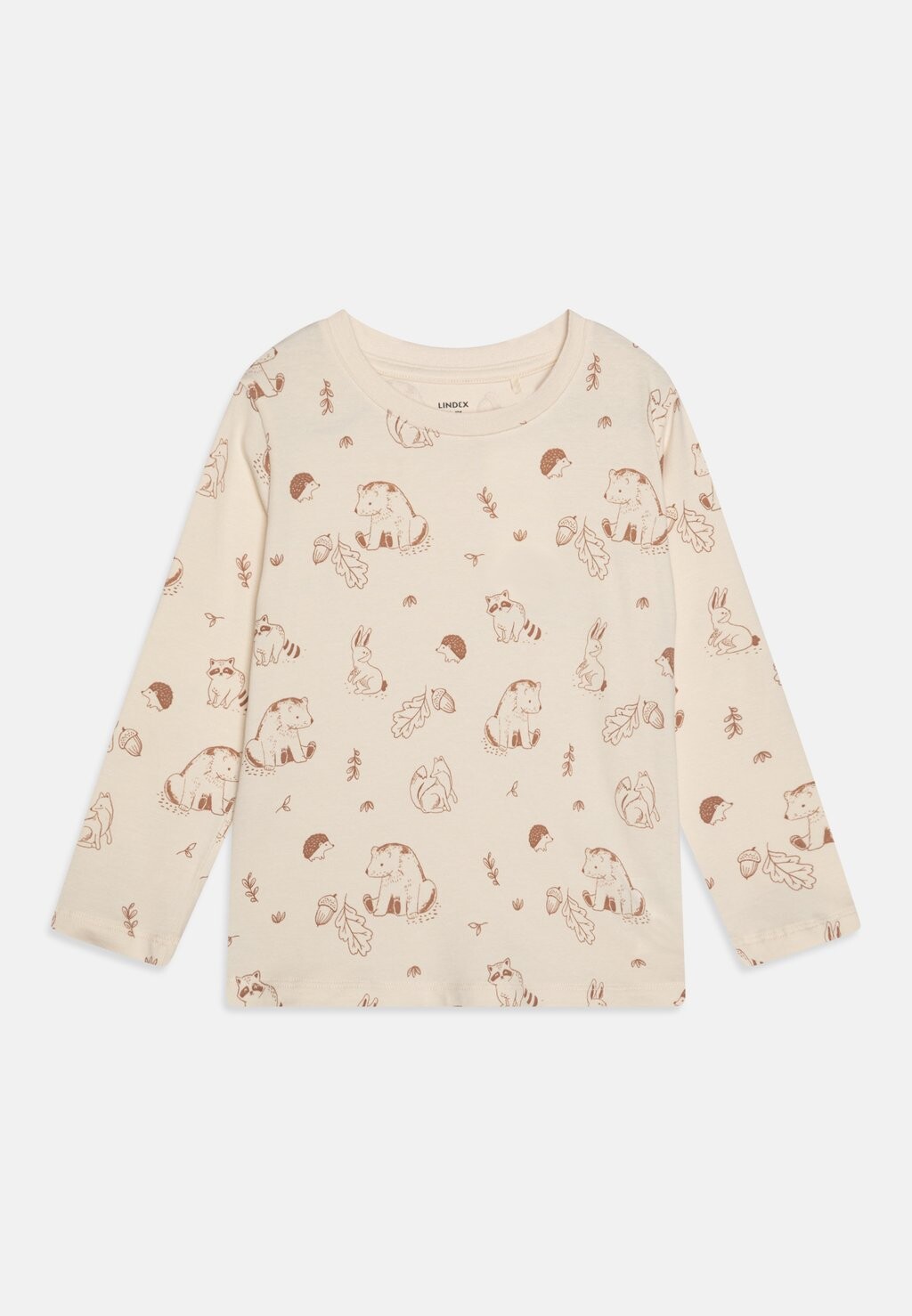 

Рубашка с длинным рукавом FOX UNISEX Lindex, бежевый