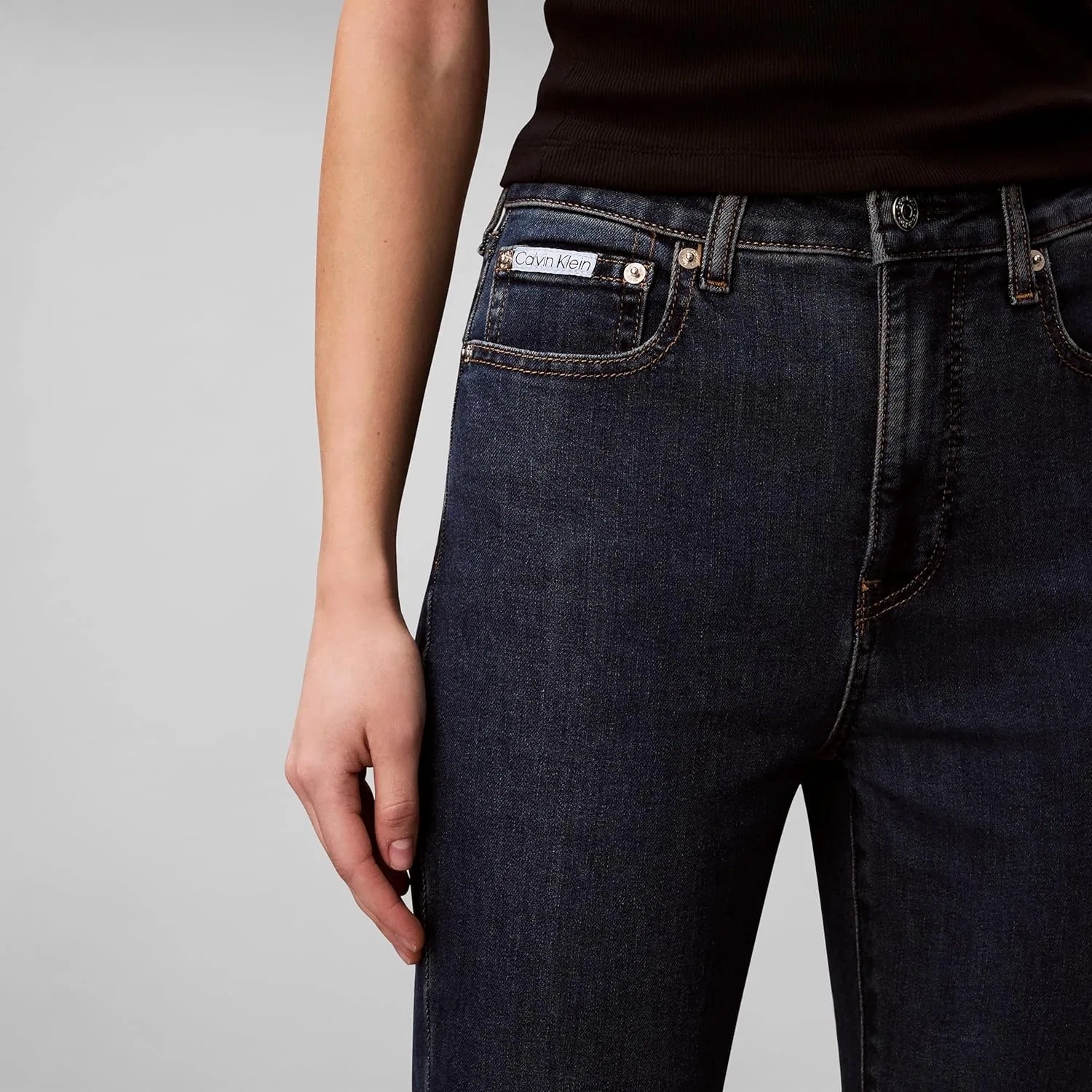 Calvin Klein Женские джинсы High Rise Skinny Fit, Winter Storm — фото 4