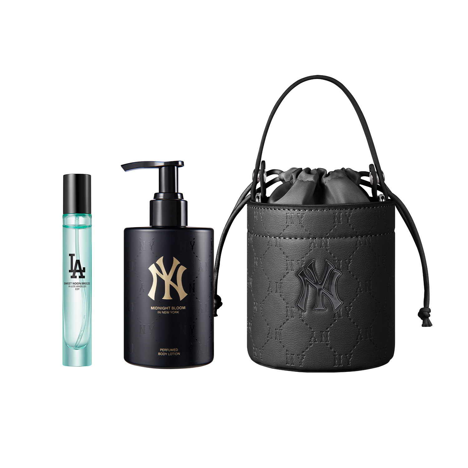 

MLB Духи monogram 50 мл/10 мл + модная люксовая сумка-ведро high street black/wild berry духи barbie light
