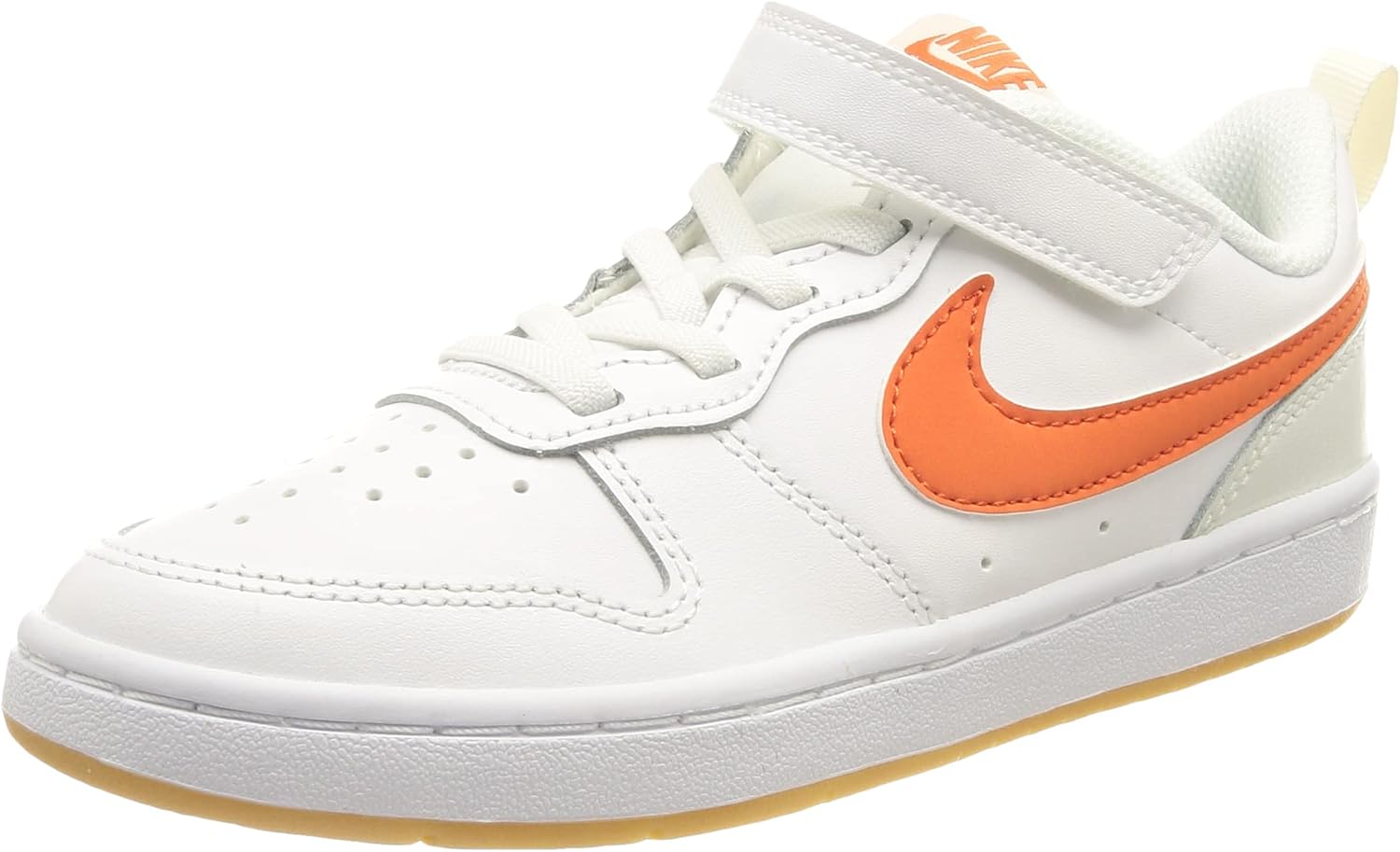 

Кроссовки Nike Boys Court Borough Low Recraft, белый/оранжевый
