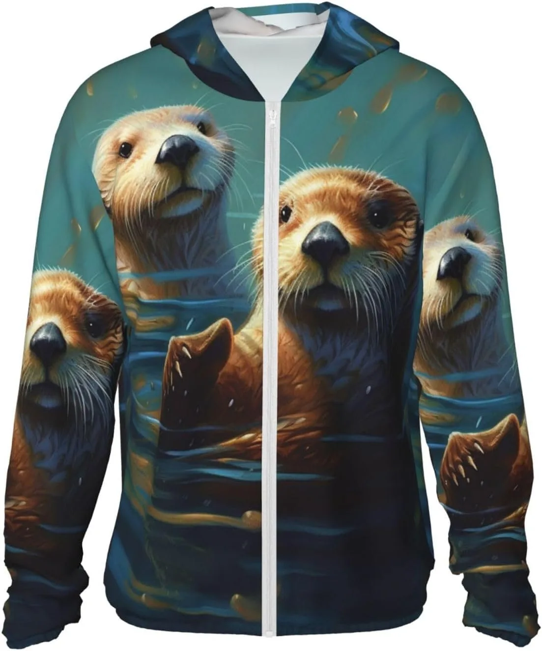 

Толстовка с капюшоном Unisex с защитой от солнца UPF 50+ GDSHJKLW