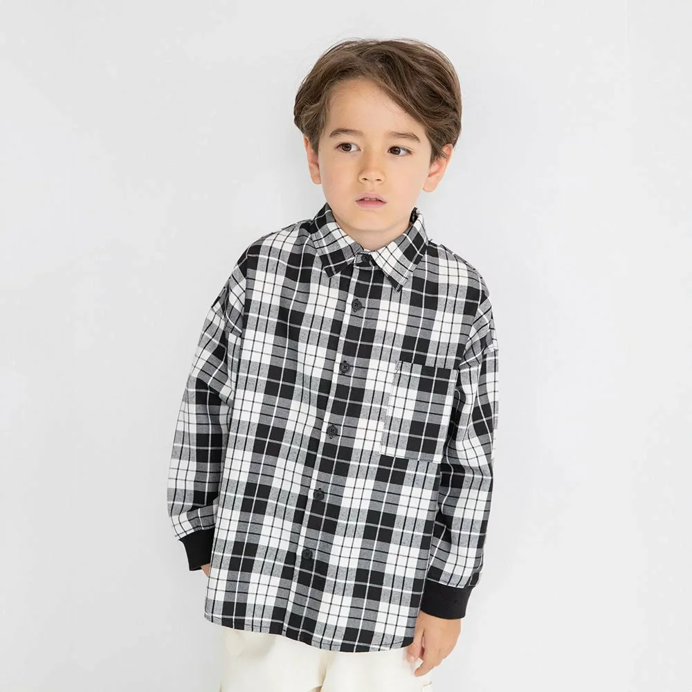 Клетчатая рубашка Branshes, black