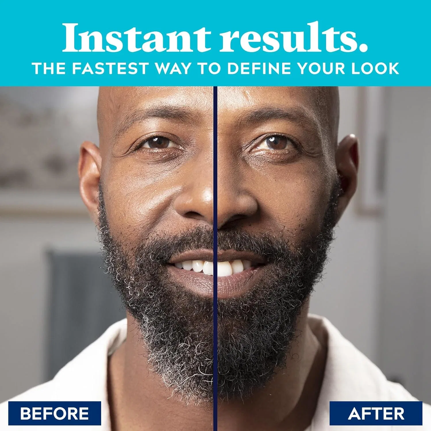Временная краска для бороды и бровей «1 Day Beard and Eyebrow Colour», черная от Just for Men Just For Men, Black — фото 2