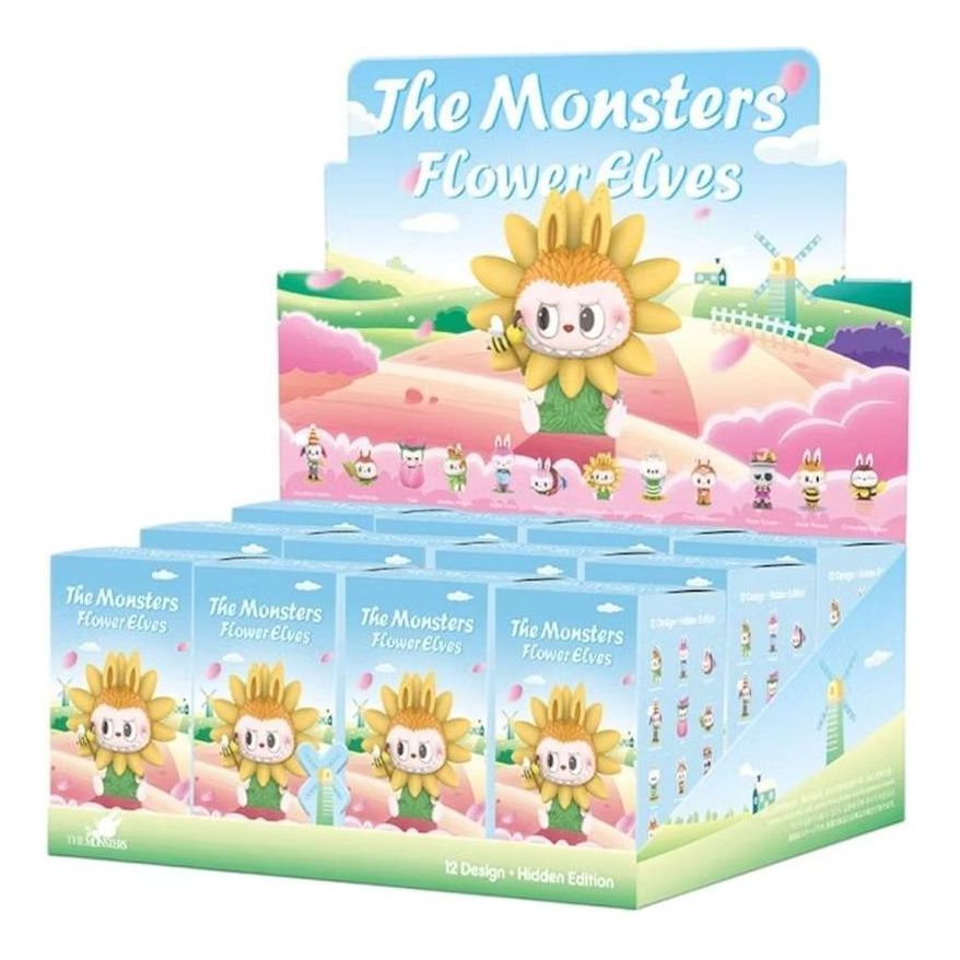

Лабубу Pop Mart The Monsters Labubu Flower Elves Sealed Case (12 Blind Boxes)