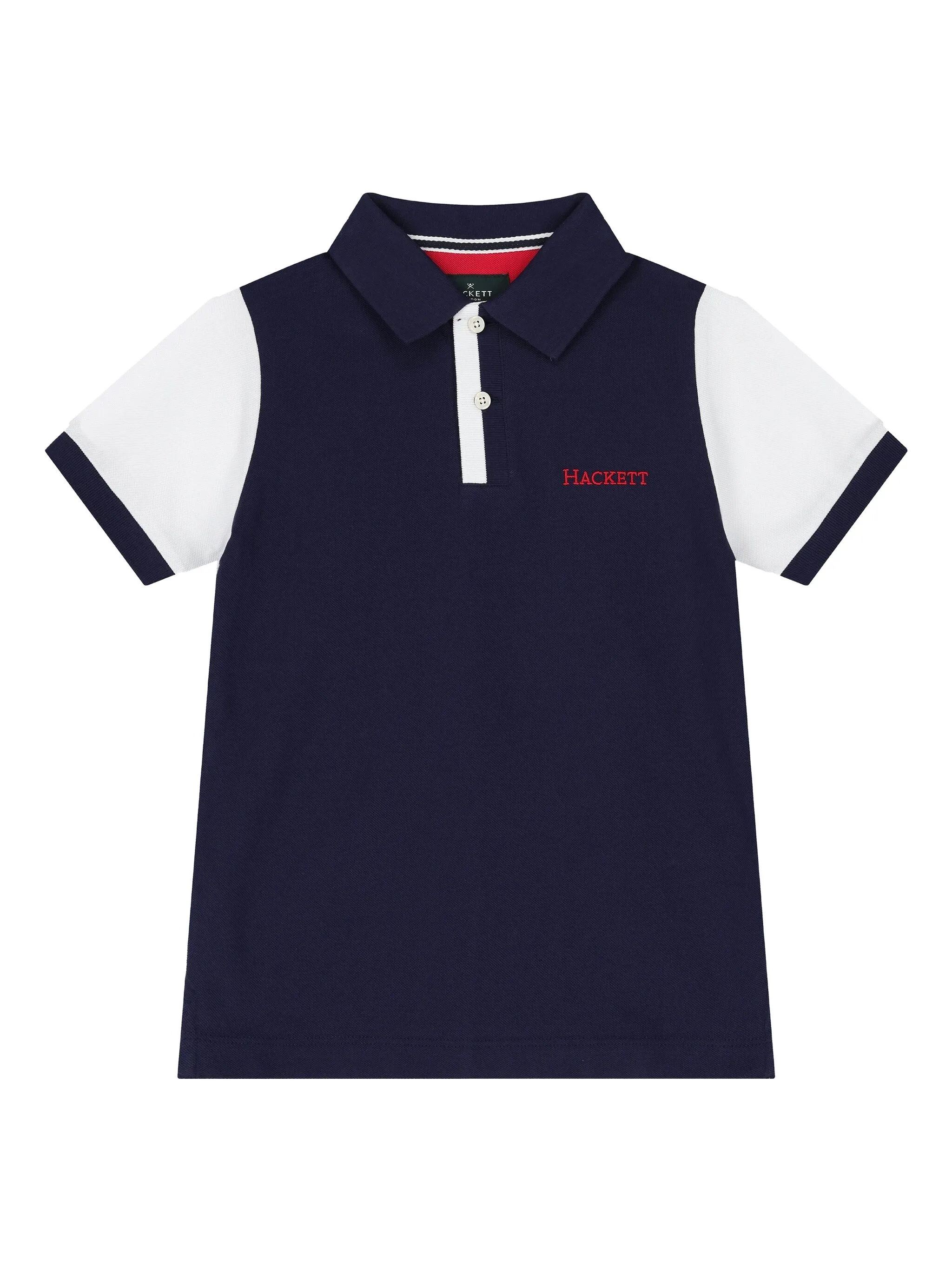 

Рубашка поло с логотипом Hackett Kids, синий