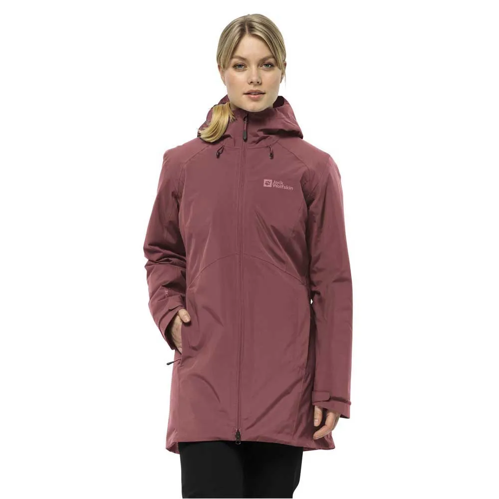 

Пальто Jack Wolfskin Heidelstein Ins, красный