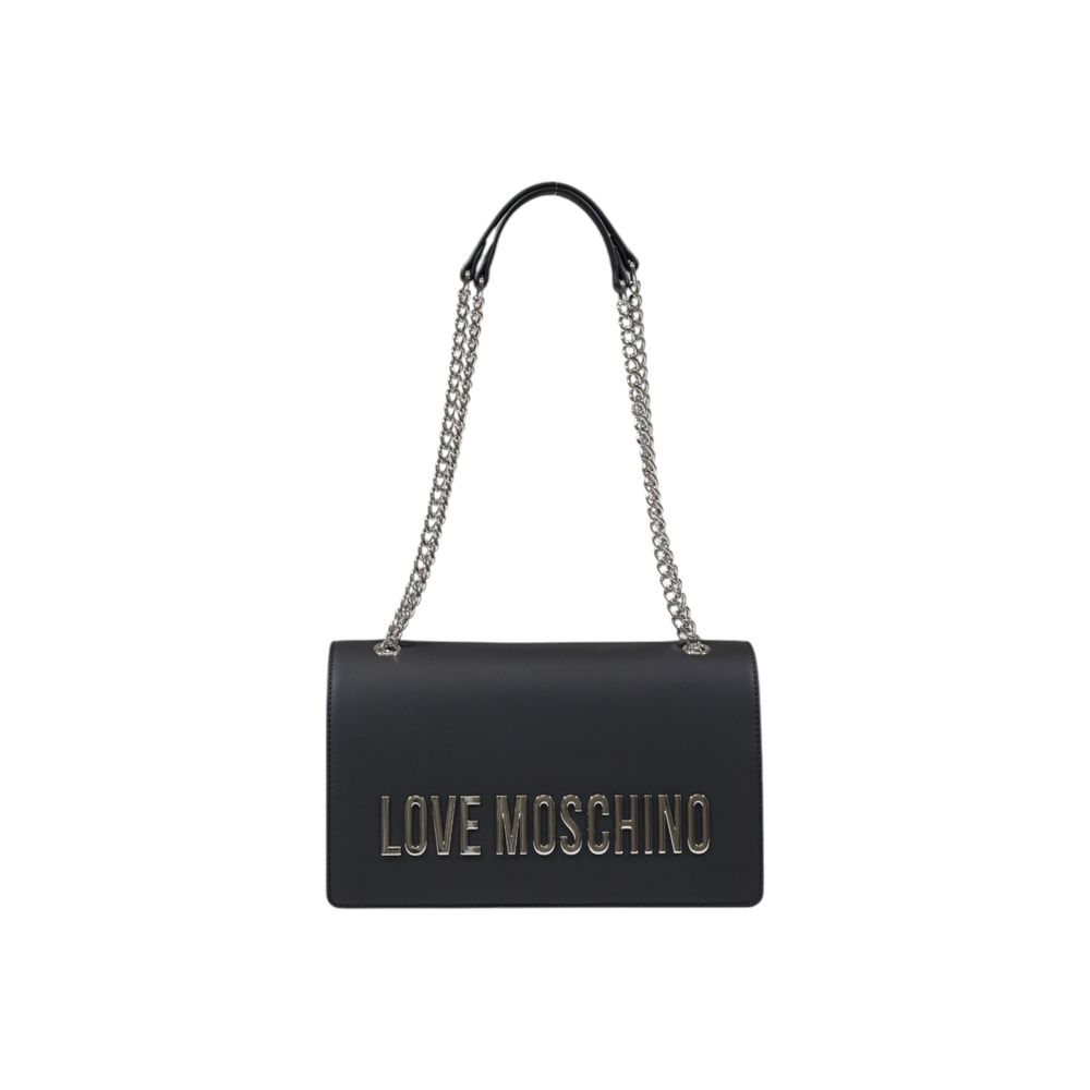 

Серая полиэтиленовая сумка Love Moschino, серый