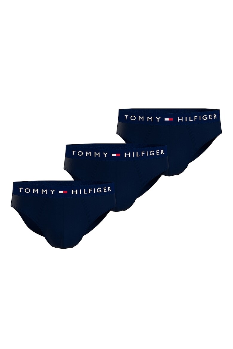 

Трусы с логотипом, 3 пары Tommy Hilfiger, синий