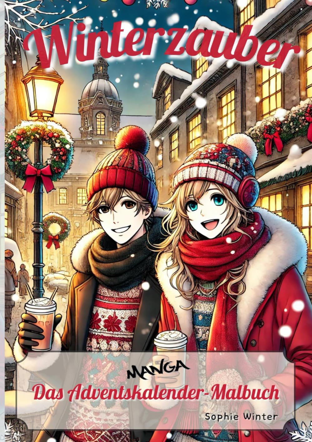 

Winterzauber: Das MANGA Adventskalender-Malbuch (German Edition) (Independently published)