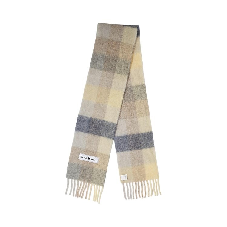 

Шарф Acne Studios Scarf, цвет Vanilla/Beige/Lavender