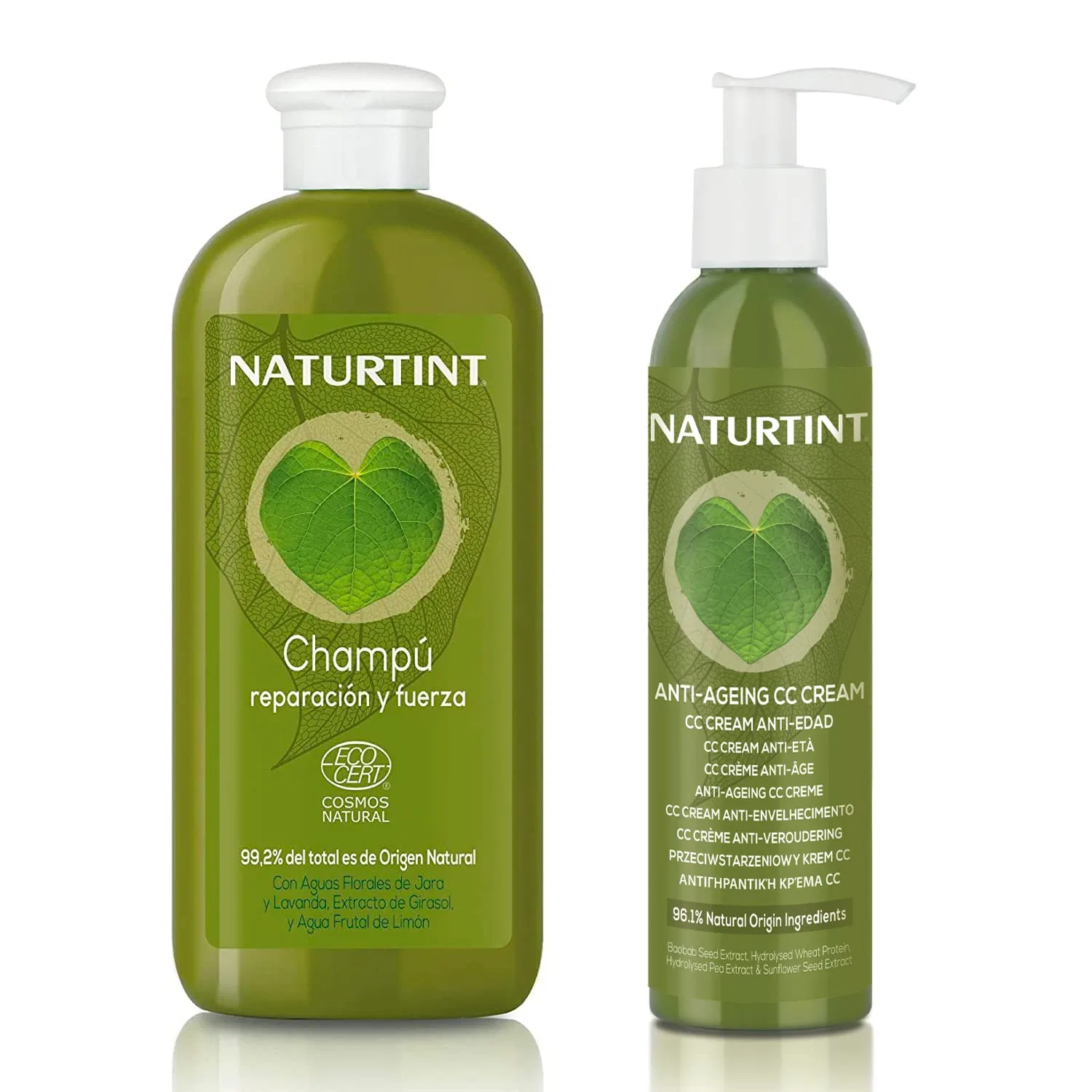 Шампунь и несмываемая маска «Repair and Strength» от Naturtint Naturtint